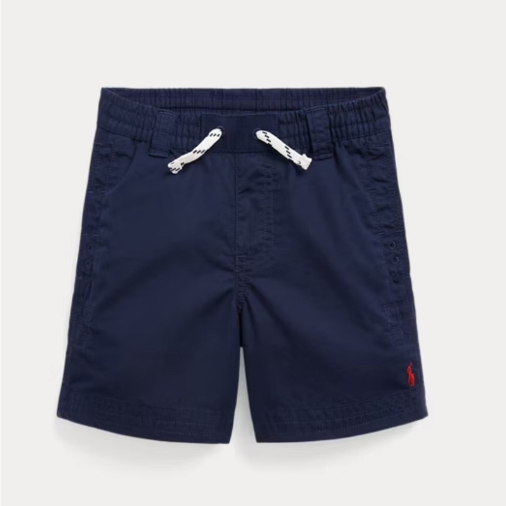 Polo by Ralph Lauren Blue Casual Shorts with Elastic Waist